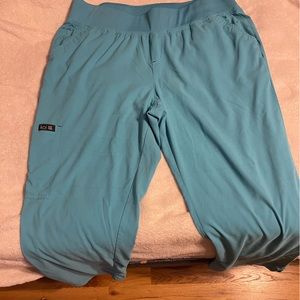 KOI light blue scrub pants